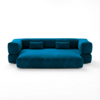 3 In 1 Bed Sofa   |  Opera Velvet