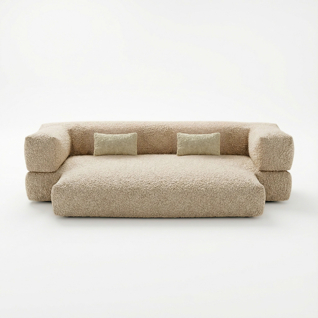 3 in 1 Bed Sofa | Bouclé