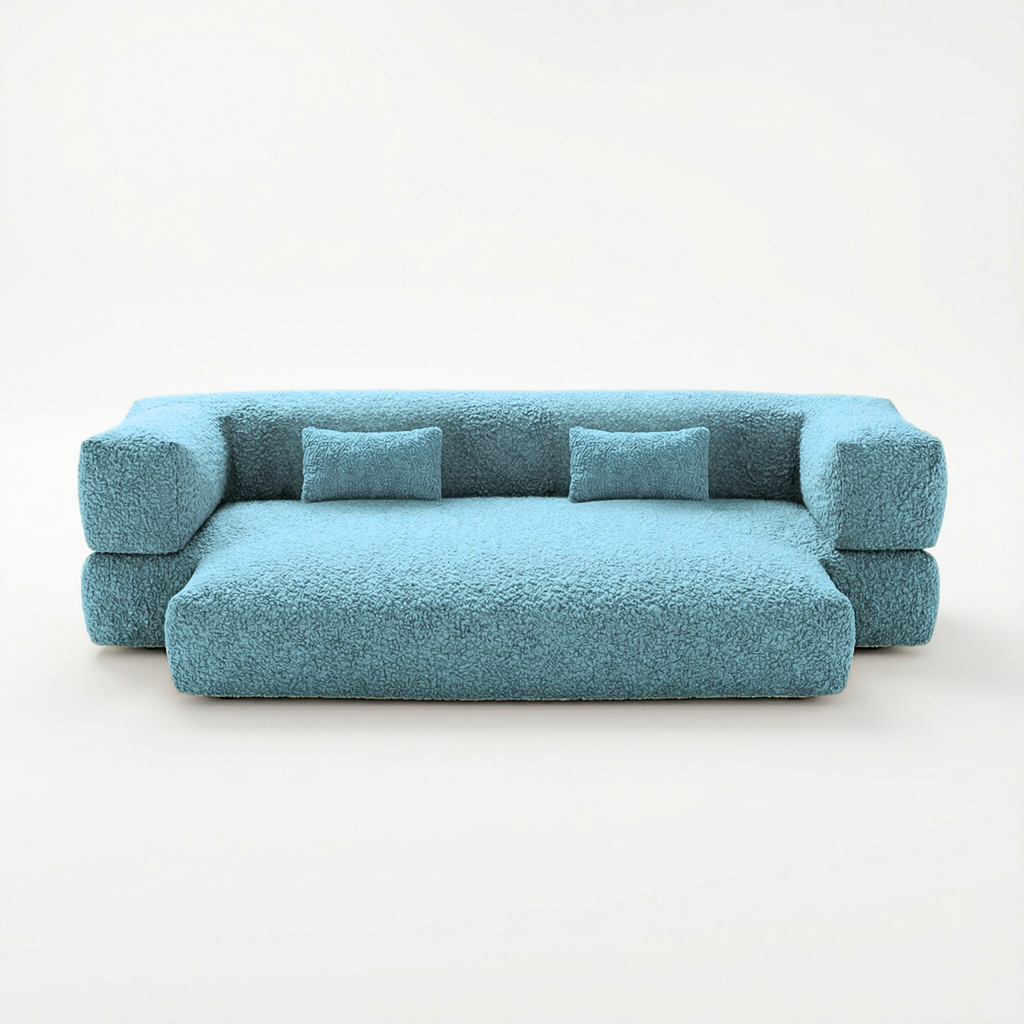 3 in 1 Bed Sofa | Bouclé