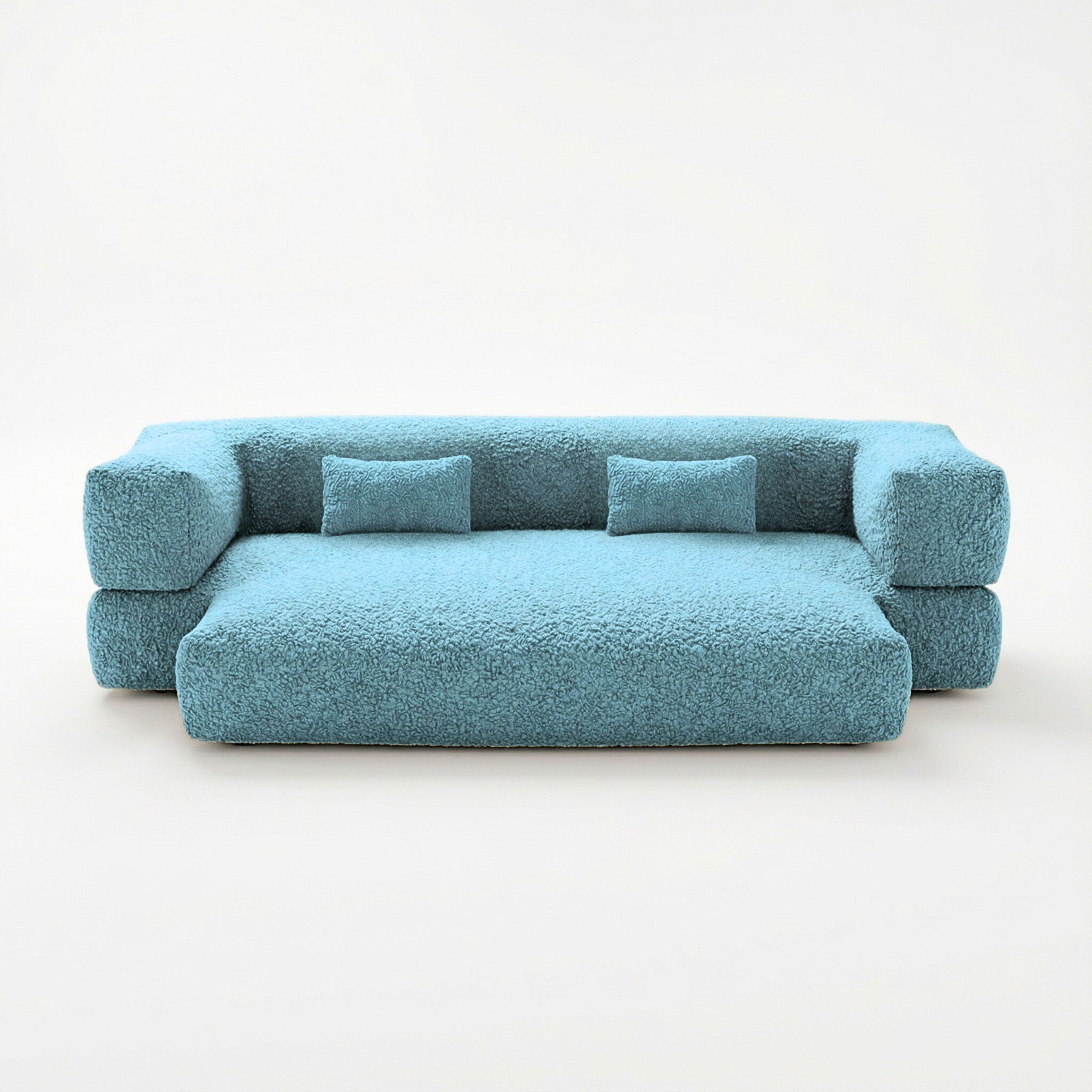 3 in 1 Bed Sofa | Bouclé