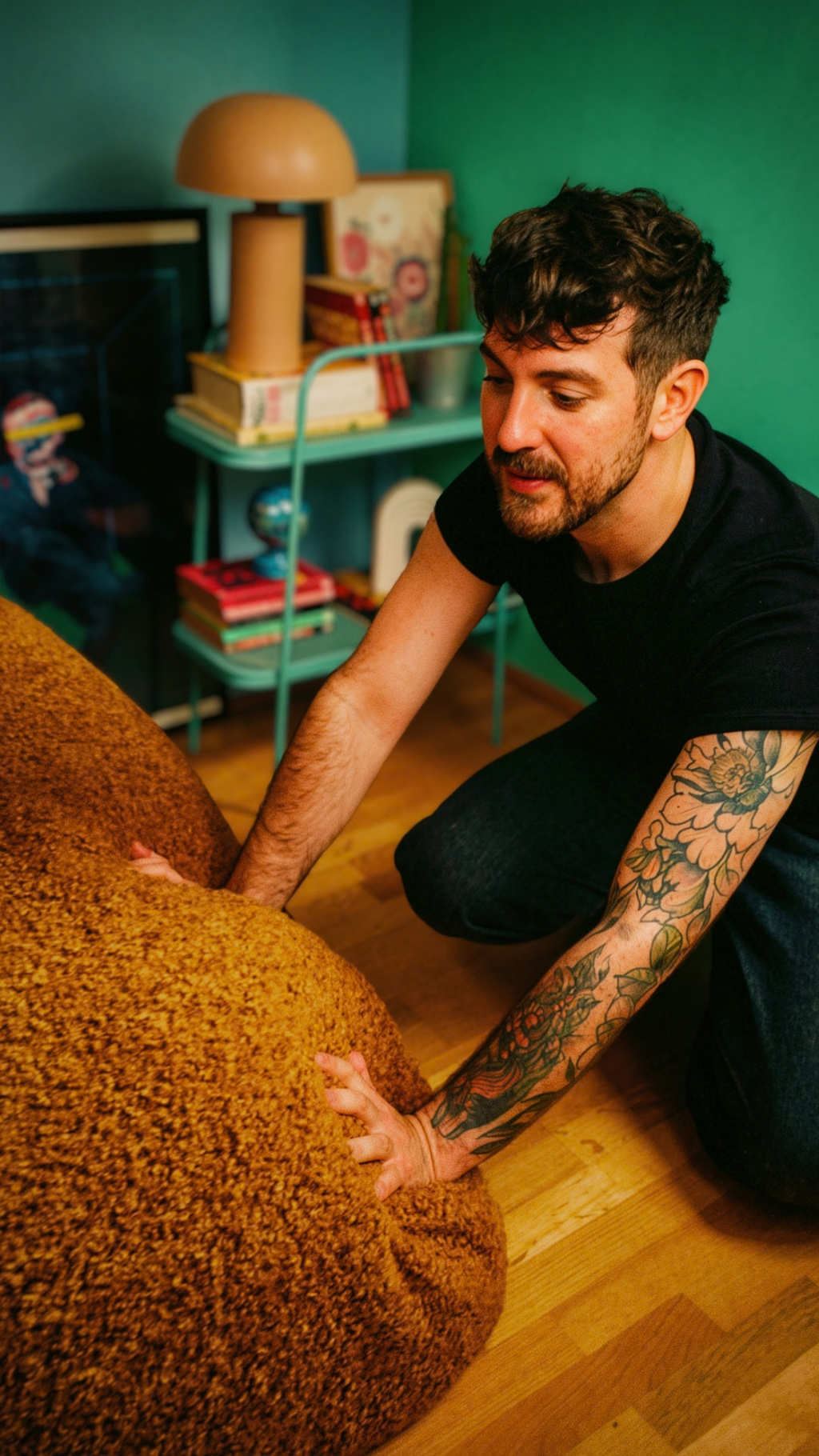 Divano Candy XXL | Bouclé