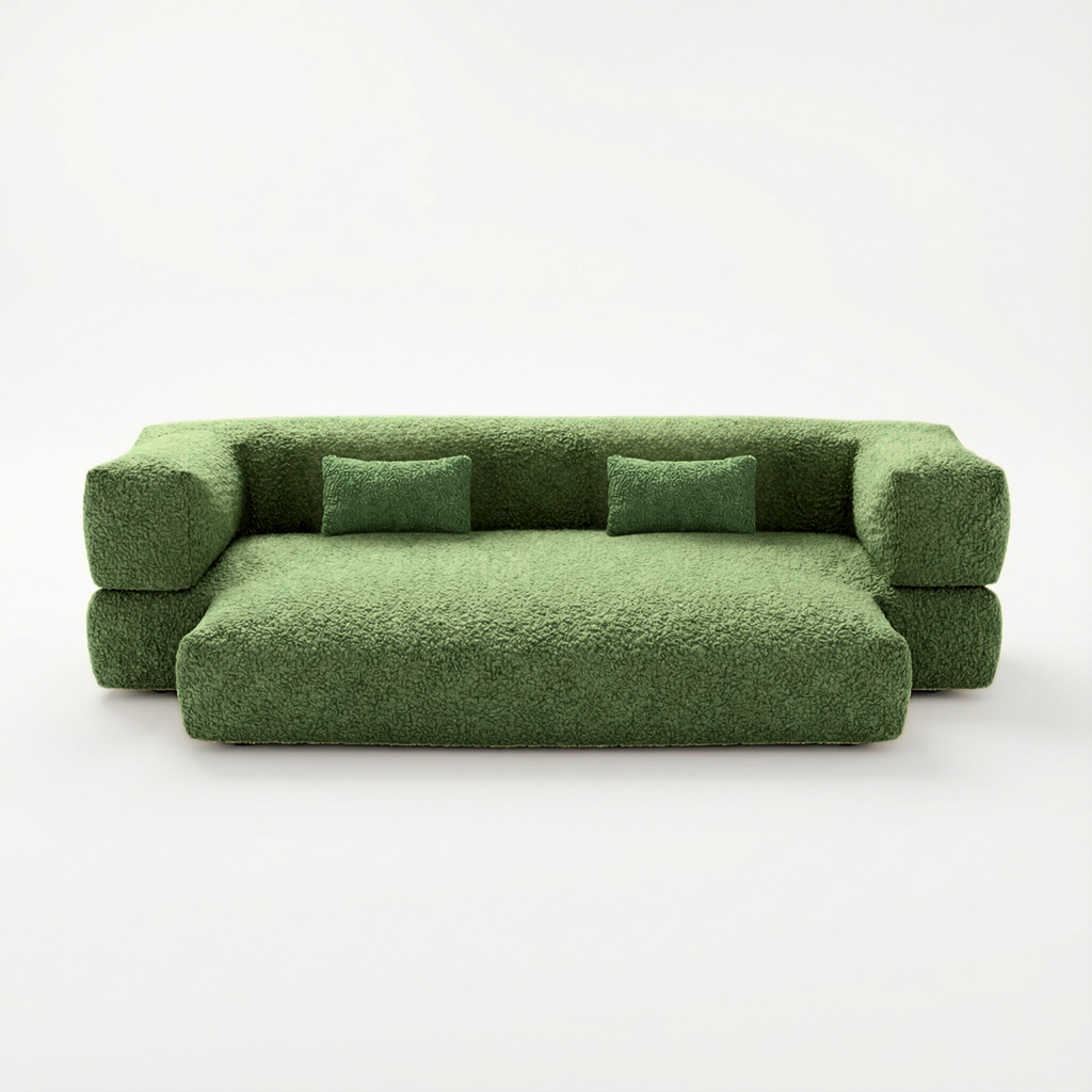 3 in 1 Bed Sofa | Bouclé