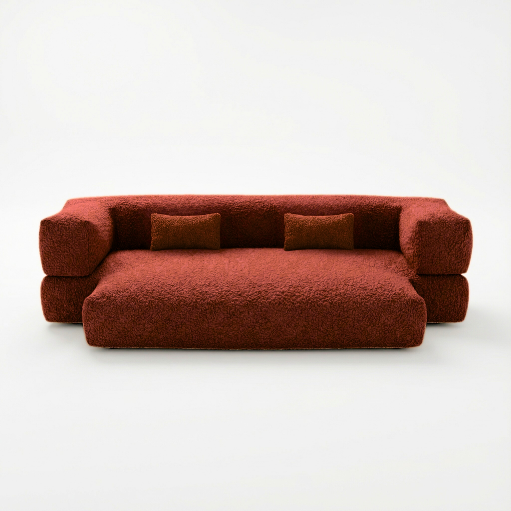 3 in 1 Bed Sofa | Bouclé