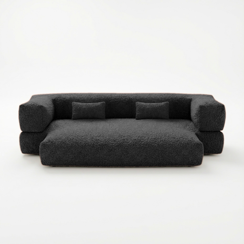 3 in 1 Bed Sofa | Bouclé