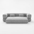 3 in 1 Bed Sofa | Bouclé