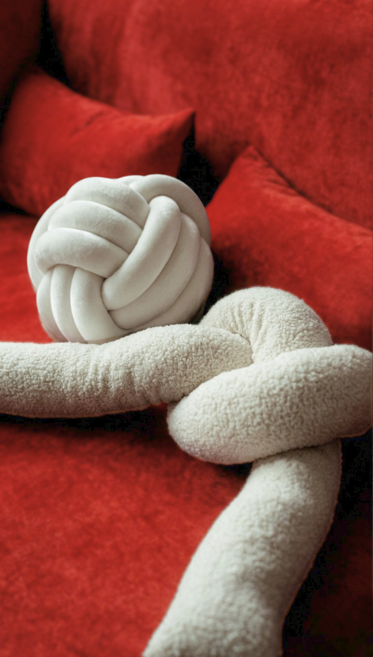 Knoten -& PretzelKissen